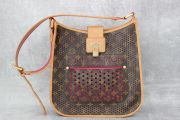 Louis Vuitton Perforated Monoram Musette Fuchsia