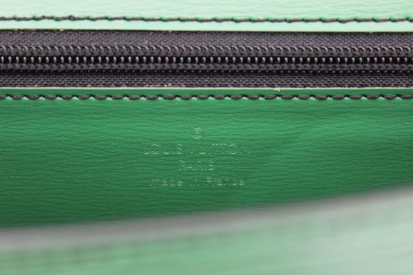 Louis Vuitton Pochette Arche Green Epi Leather #12