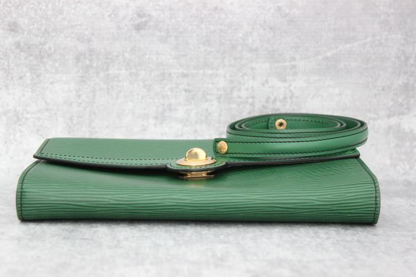 Louis Vuitton Pochette Arche Green Epi Leather #6