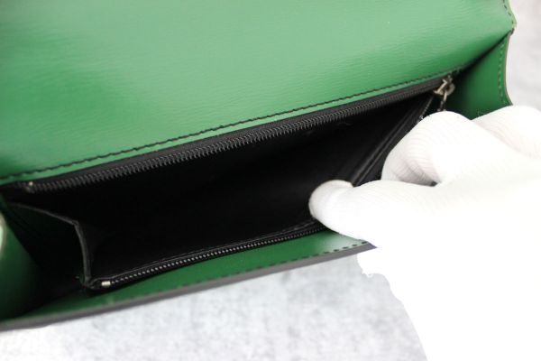 Louis Vuitton Pochette Arche Green Epi Leather #10