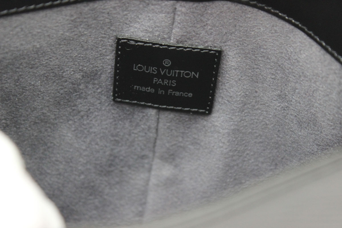Louis Vuitton Black Epi Leather Demi-Lune Pochette Bag - Yoogi's