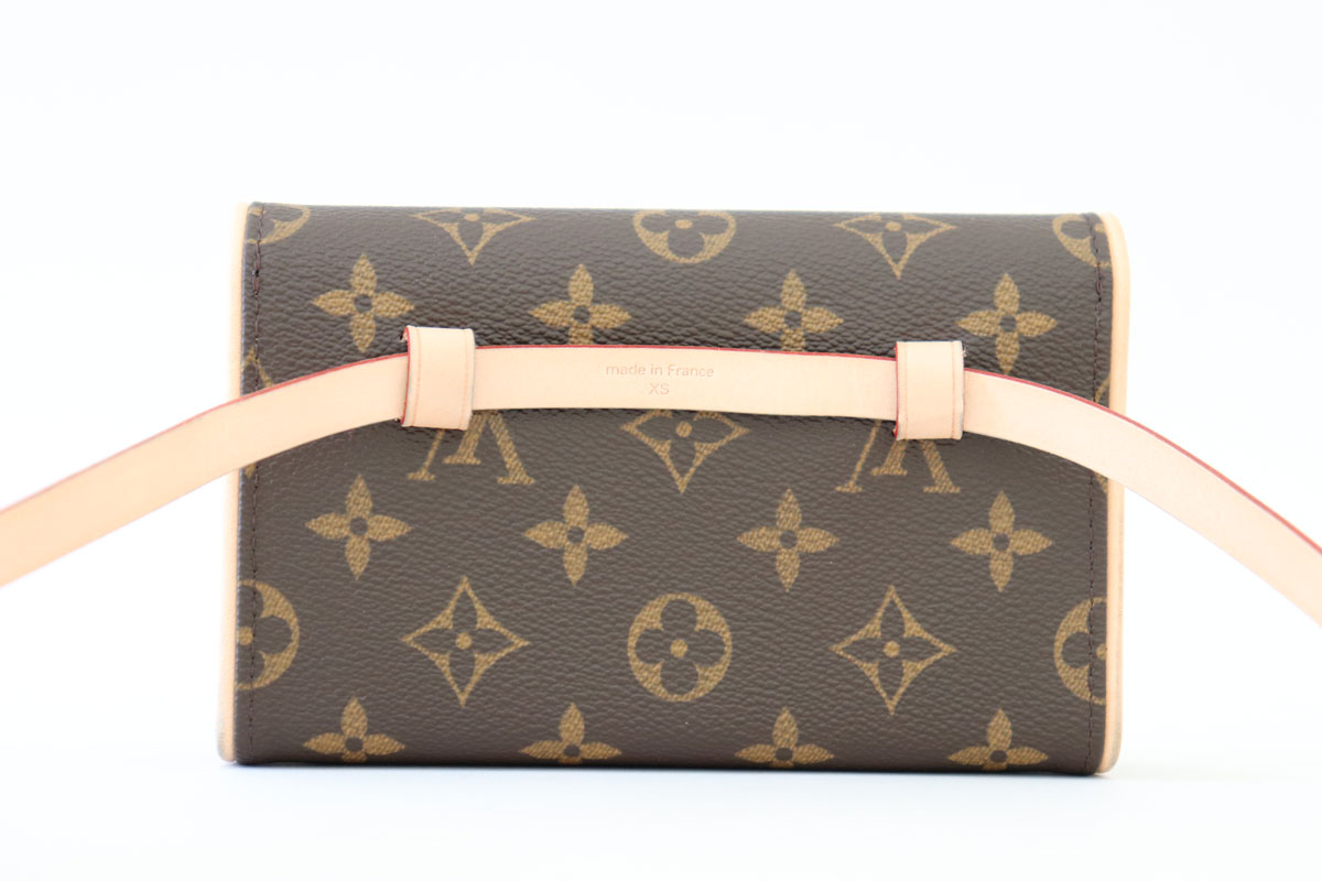 Auth Louis Vuitton Monogram Florentine Bum XS Crossbody Belt Bag M51855