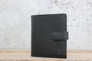 Louis Vuitton Black Epi Leather Porte Billets Compact Wallet