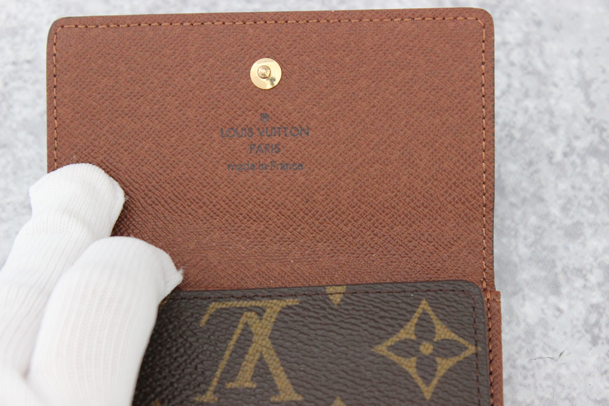 Louis Vuitton vintage 70's monogram canvas wallet at Jill's