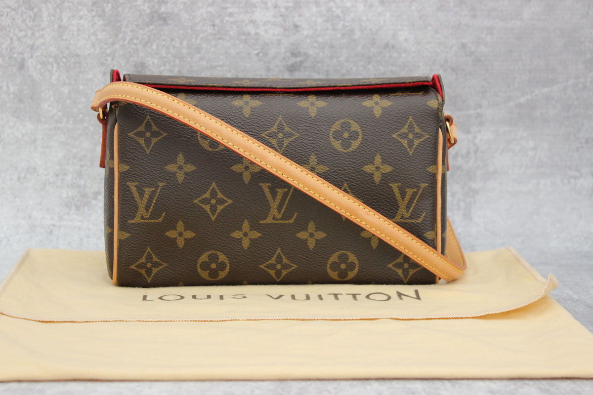 $550 Louis Vuitton Classic Monogram Canvas Recital Bag Purse - Lust4Labels