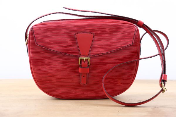 Louis Vuitton Red Epi Leather Jeune Fille