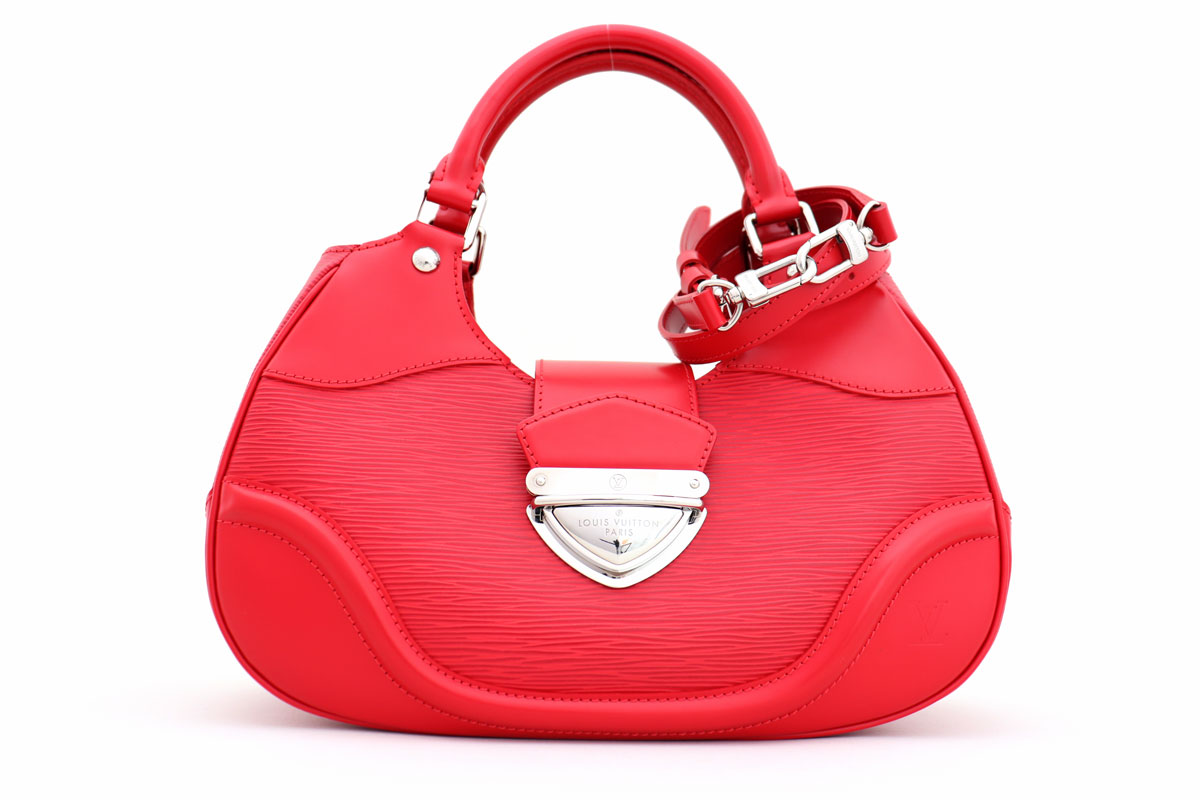 Louis Vuitton Red Epi Leather Sac Montaigne at Jill's Consignment