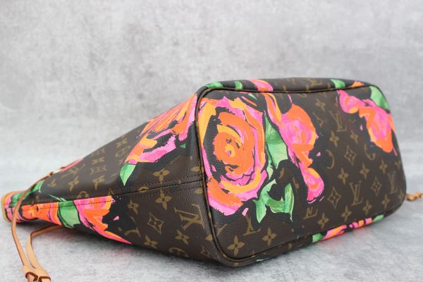 Louis Vuitton Stephen Sprouse Roses Neverfull MM #6