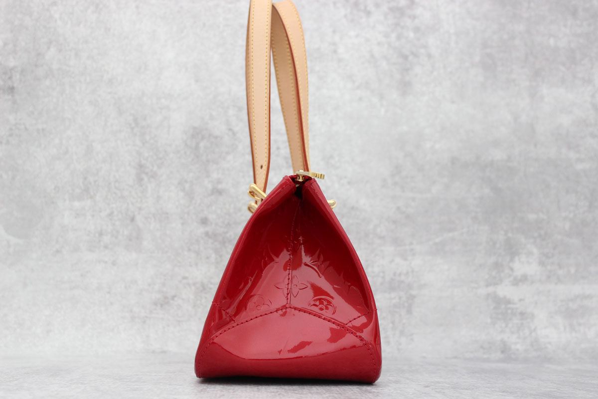 Red Louis Vuitton Vernis Rosewood Bag