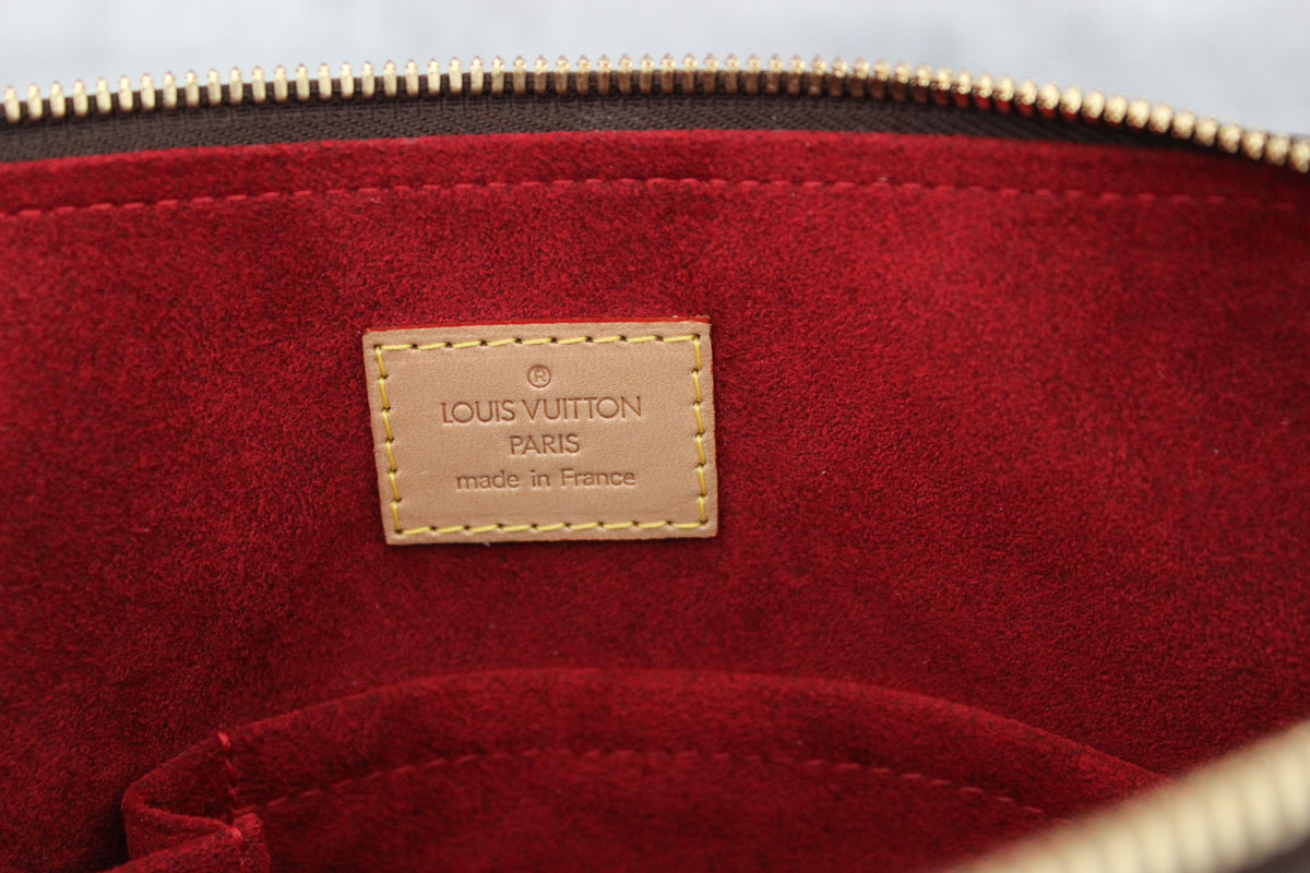 Authentic Louis Vuitton Monogram Coussin GM Brown Hand Bag M51141