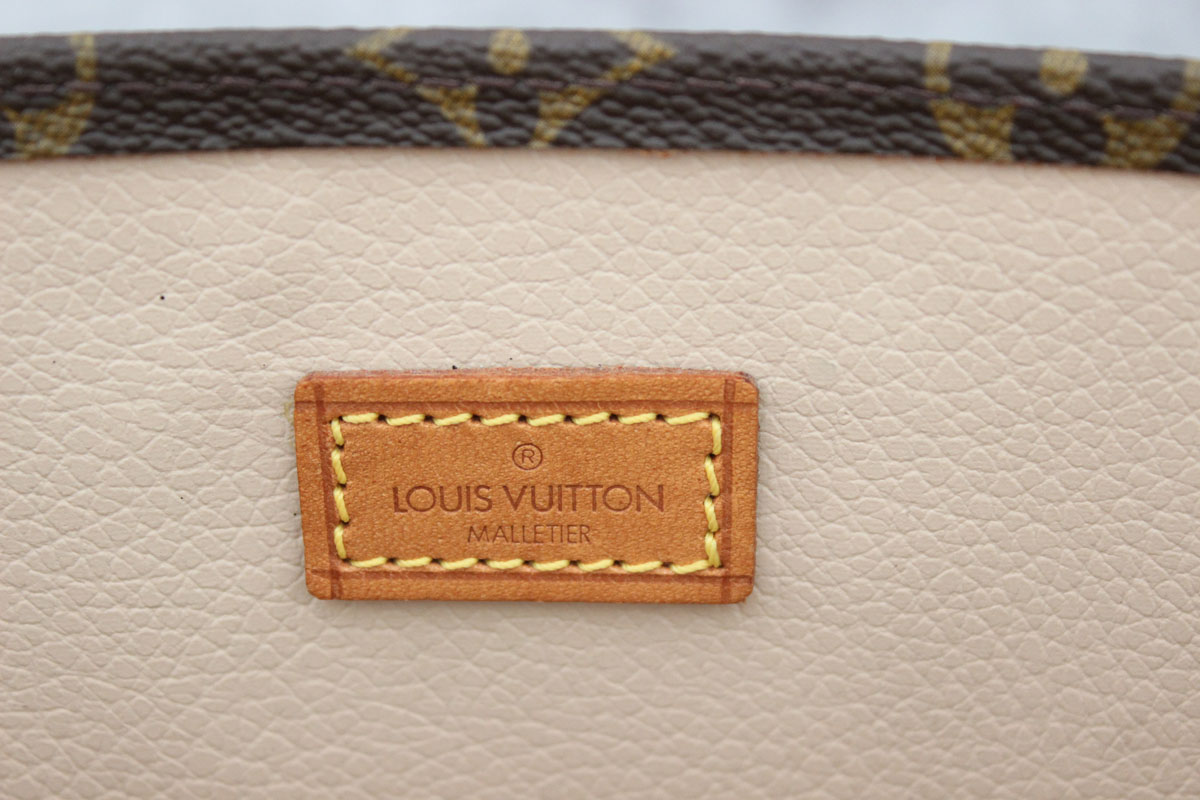 Preloved Louis Vuitton Monogram Sac Plat Tote 862 031123 ** DEAL