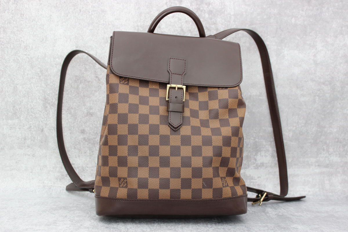 Louis Vuitton, Bags, Like New Louis Vuitton Damier Ebene Soho Backpack