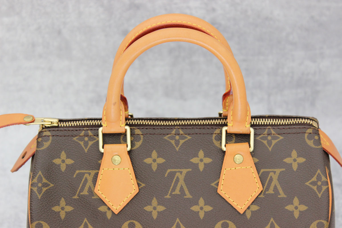 Louis Vuitton Monogram Speedy 25 with Strap at Jill's Consignment