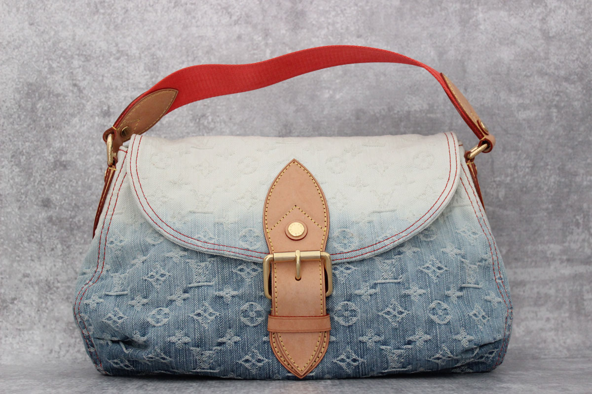 Louis Vuitton Monogram Denim Sunray Bag at Jill&#39;s Consignment