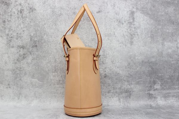 Louis Vuitton Vachetta Leather Petit Bucket Bag with Pouch #3