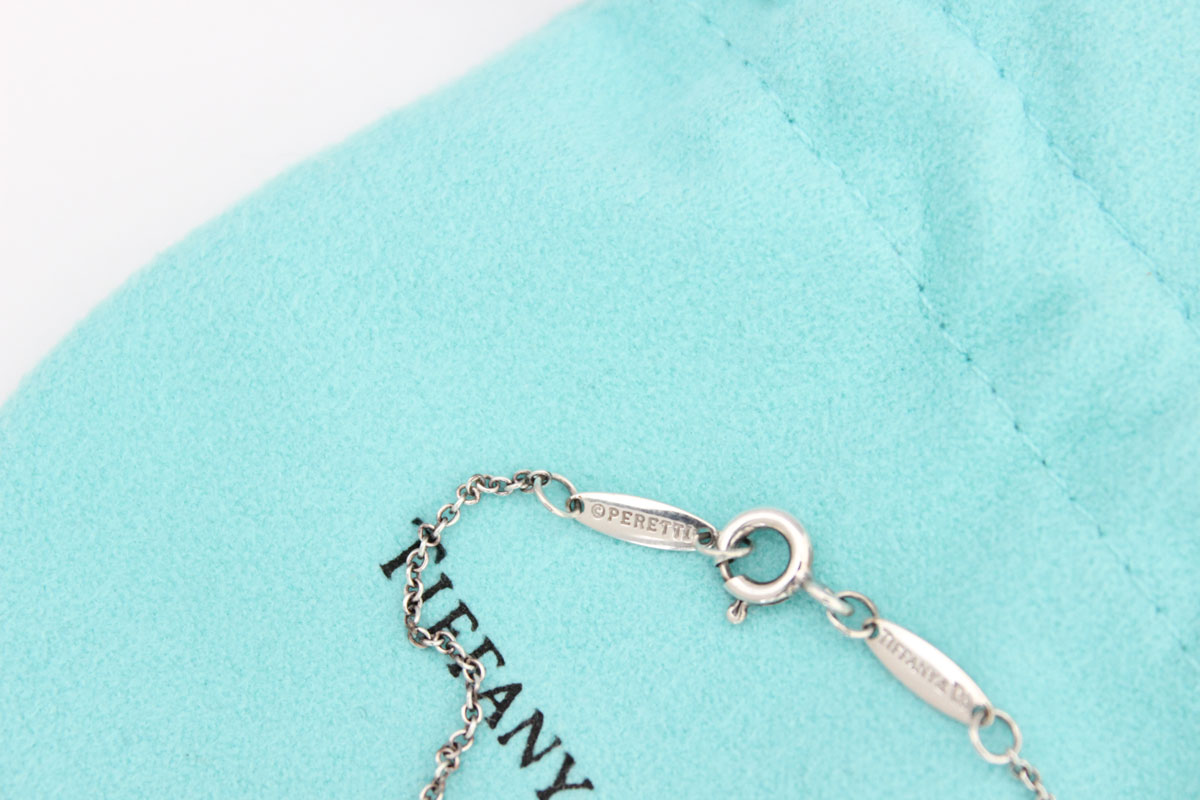 Tiffany Elsa Peretti Turquoise color-by-the-yard bracelet at