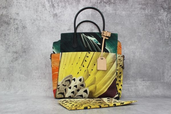 Reed Krakoff Large Multicolor Canvas & Leather Atlantique Tote