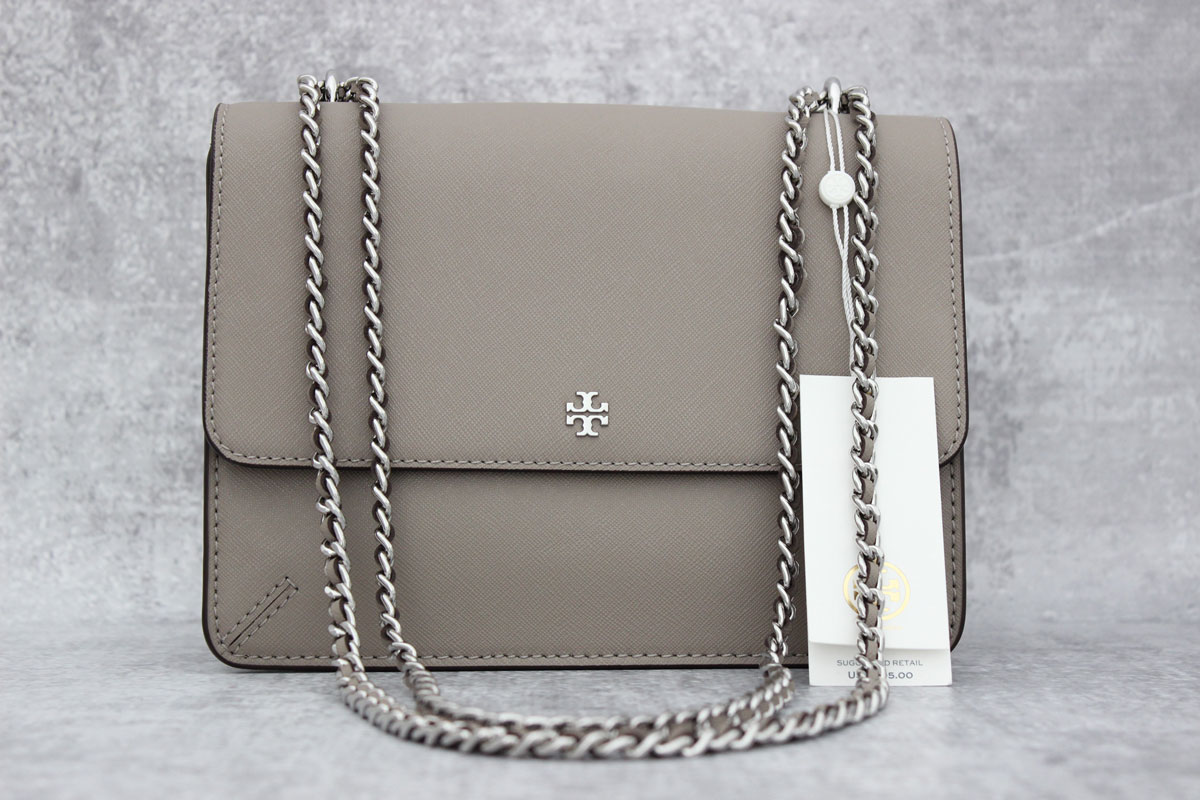 Tory Burch Robinson Convertible Leather Shoulder Bag at Jill's Consignment