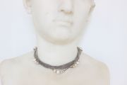 David Yurman 8 Strand Box Chain Pearl Necklace